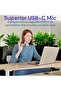 ® Mini Microphone for iPhone Android Camera iPad USB-C, Noise Cancelling, Mini LED Lapel - 6