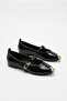 19-059 Buckle Detailed Stylish Home Work Office Comfortable Daily Shoes Women's Ballerinas
