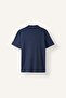 100% Cotton Regular Fit Short Sleeve Buttonless Ribbed Basic Polo T-Shirt I2506Ax26Hs - 2