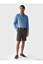 Lcw Vision Indigo Regular Fit Linen Blend Men's Shirt - 2