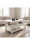 Gino Lift Top Coffee Table with Interior Storage - White - 8
