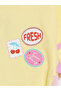 Yellow Printed Girls' T-Shirt, Pack of 2 - 3