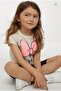 Girl's Character Printed Bottom Top Set - 2