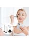 4-in-1 Make Up Spatula Tool, Kit with Makeup Mixing Palette Flat-Top Foundation Brush, Makeup - 4