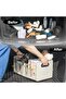 Car Trunk Organizer, Collapsible Multi-Compartment Storage Box With Adjustable Straps, Car Organizer - 3