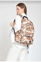 Unisex Nevermind Written Pattern Waterproof Backpack Daily School Travel Camping Use - 5