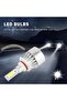 مصابيح LED للسيارات، قطعتان 9005 HB3 6000K فائقة السطوع، سهلة التركيب والاستبدال - 2