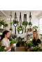 Plant Hanger Set 5 Pieces Boho Macrame | Different Sizes Plant Pot Holders for Ceiling Wall Hook She - 7