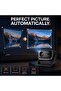 Full HD 1080P Smart Portable Projector | Android 12 with Built-in Netflix, Auto Focus & Auto Keystone, 120-Inch Display, Rotating Stand for Home Cinema, Gaming & Ceiling Projection – Black - 2