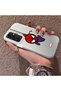 Samsung Galaxy A16 Compatible Silicone Edge Hard Back Case Couple Phone Case Spider Man Patterned - 2