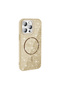 iPhone 14 Pro Max Case Non-Spill Glitter Silicone Magsafe Camera Raised - 5