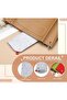 Portable soft felt glasses case/cover – Gray - 5