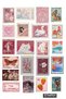 Retro Postage Stamp Sticker Set - 21 Ready-To-Use Journal & Agenda Stickers - 2