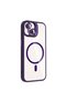 iPhone 13 Case with Camera Stand, Magsafe Supported, Transparent Back, Silicone - 4