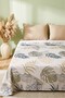 Autumn Double Printed Pique & Bedspread 210X230 cm