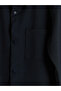 Lcw Kids Navy Blue Long Sleeve Boys Shirt Jacket - 2