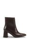 Adara Lia Women's Pointed Toe Heeled Boots 00121650 Brown Skin - 7