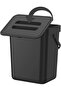 0.8 Gallon/3L Small Compost Bin with Lid, Mountable Countertop Compost Bin, Portable Hanging