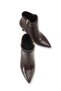 Elara Alba Women's Pointed Toe Heeled Boots 0012507 Brown Skin - 5