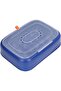 24 Eggs Containers ABS Egg Tray Storage Box 24 Cell Egg Holder with Clamshell Design Transparent Vie - 3