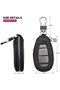 Soft Touch Leather Car Key Fob Cover Universal Smart Key Protector | Dustproof Design, Anti-Collisio - 2