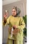 6579 - Stylish and Comfortable Olivia Jacquard Soft Viscose Fabric Loose Women's Set - 4