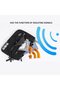 RFID passport wallet 2pc black with keychain for travel. - 2