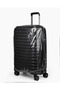 Transparent Luggage Protective Cover and Luggage Belt * 2 Pieces * Black - Cabin - 4