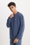 Men's Sweat L82Iry315 Indigo - 4