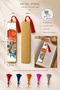 Artistic Design Metal Bookmark - 5