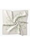 Twill Silk Scarf Bloom Ecru - 5