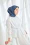 Twill Silk Scarf Monogram Light Gray - 2