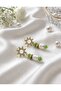 Pearl Star Earrings - 4