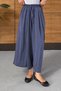 Women's Loose-Fit Flowy Modal Fabric Skirt-Looking Pants - 3