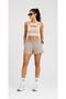 Women's Low-Cut Crop Top / Crop Sports Athlete Top with Straps Fit Cut Casual Sports Top Bustier