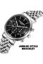 Men's Multifunction Black Dial Watch - LC08372.350 - 7