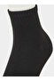 Pack of 3 - Solid Ribbed Cuff Ankle Socks - 3