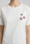 Egyptian Women's Cotton Pajama Set Gray/White - 3