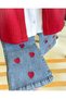 Vintage Shirt Collar Premium Seasonal Baby Girl Children's Set - 3