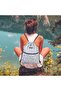 Drawstring Backpack String Bag Sackpack Cinch Water Resistant Nylon for Gym Shopping Sport Yog - 5