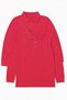 Unisex Kids 2-Piece Long Sleeve Polo Collar School T-Shirt