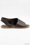 Single Strap Ballerinas with Stitching Detail 102 Bitter Brown - 2