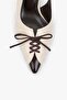 Women's Odetta Ecru Leather Laced Stiletto - 2