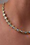 Steel Moneta Necklace Blue - 3