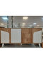 Modern Buffet Cabinet with Wooden Structure Elegant Design - 4