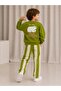 Boys' Bear Printed 2-Ply Cotton 3-10 Years Old 2-Piece Set - 2