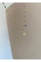 Fd Vip Gold Stone Clover Detailed Anti-Tarnish Steel Stylish Anklet