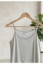 Women's 100% Cotton Strappy Milan Fabric Dress - 5