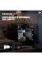 Touch Screen Safe Box with Silent Mode, Backlit Keypad, LED Light, Anti-Rust & Anti-Theft, Home/Office, 33×50×35 cm, Black - 4