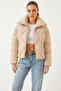Women's Oversize Beige Coat